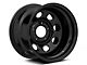 Raceline 81B Soft 8 Black Wheel; 15x7; -6mm Offset (84-01 Jeep Cherokee XJ)