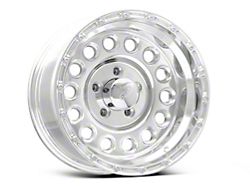 Raceline 887 Rockcrusher Polished Wheel; 15x8; -32mm Offset (84-01 Jeep Cherokee XJ)