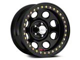 Raceline Competition True Beadlock Rock 8 Black Wheel; 15x10 (84-01 Jeep Cherokee XJ)