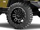 Raceline Injector Black Wheel; 20x9; 0mm Offset (84-01 Jeep Cherokee XJ)