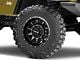 Raceline Shift Black Wheel; 17x9; -12mm Offset (84-01 Jeep Cherokee XJ)