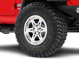 Raceline Renegade Polished Wheel; 17x9 (20-24 Jeep Gladiator JT)