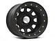 Raceline 54M Daytona Matte Black Wheel; 15x10; -44mm Offset (93-98 Jeep Grand Cherokee ZJ)