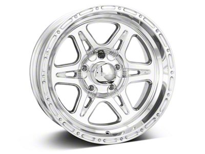 Raceline Renegade Polished Wheel; 17x9; 0mm Offset (05-10 Jeep Grand Cherokee WK, Excluding SRT8)