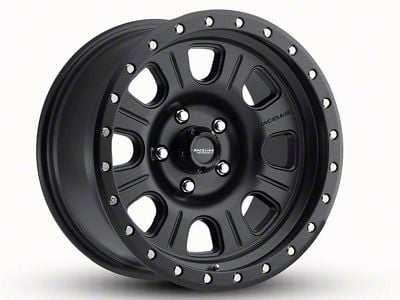 Raceline Monster Black Wheel; 17x9; -12mm Offset (99-04 Jeep Grand Cherokee WJ)