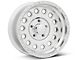 Raceline 887 Rockcrusher Polished Wheel; 15x10; -47mm Offset (87-95 Jeep Wrangler YJ)