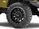 Raceline Shift Black Wheel; 20x9; -12mm Offset (97-06 Jeep Wrangler TJ)