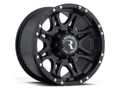 Raceline Raptor Gloss Black 6-Lug Wheel; 20x9; 20mm Offset (16-23 Tacoma)