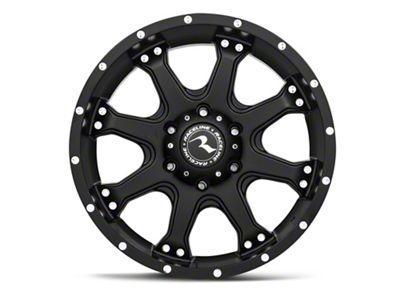 Raceline Injector Black 6-Lug Wheel; 20x9; -12mm Offset (17-24 Titan)