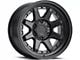 Raceline Scout Satin Black 6-Lug Wheel; 18x9; -12mm Offset (17-24 Titan)