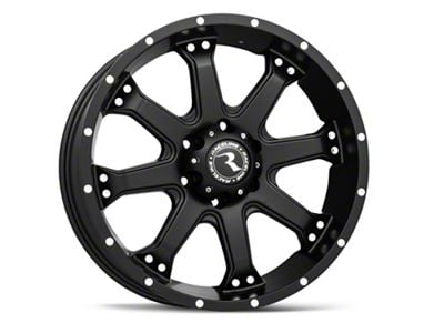 Raceline Assault Black 6-Lug Wheel; 20x9; 30mm Offset (16-24 Titan XD)