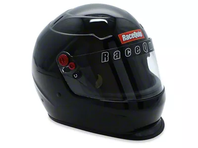 RaceQuip PRO20 SA2020 Full Race Helmet; Gloss Black; X-Large