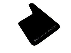 Rally Armor Universal UR Plus Black Mud Flaps with Grey Logo; Front and Rear (Universal; Some Adaptation May Be Required)