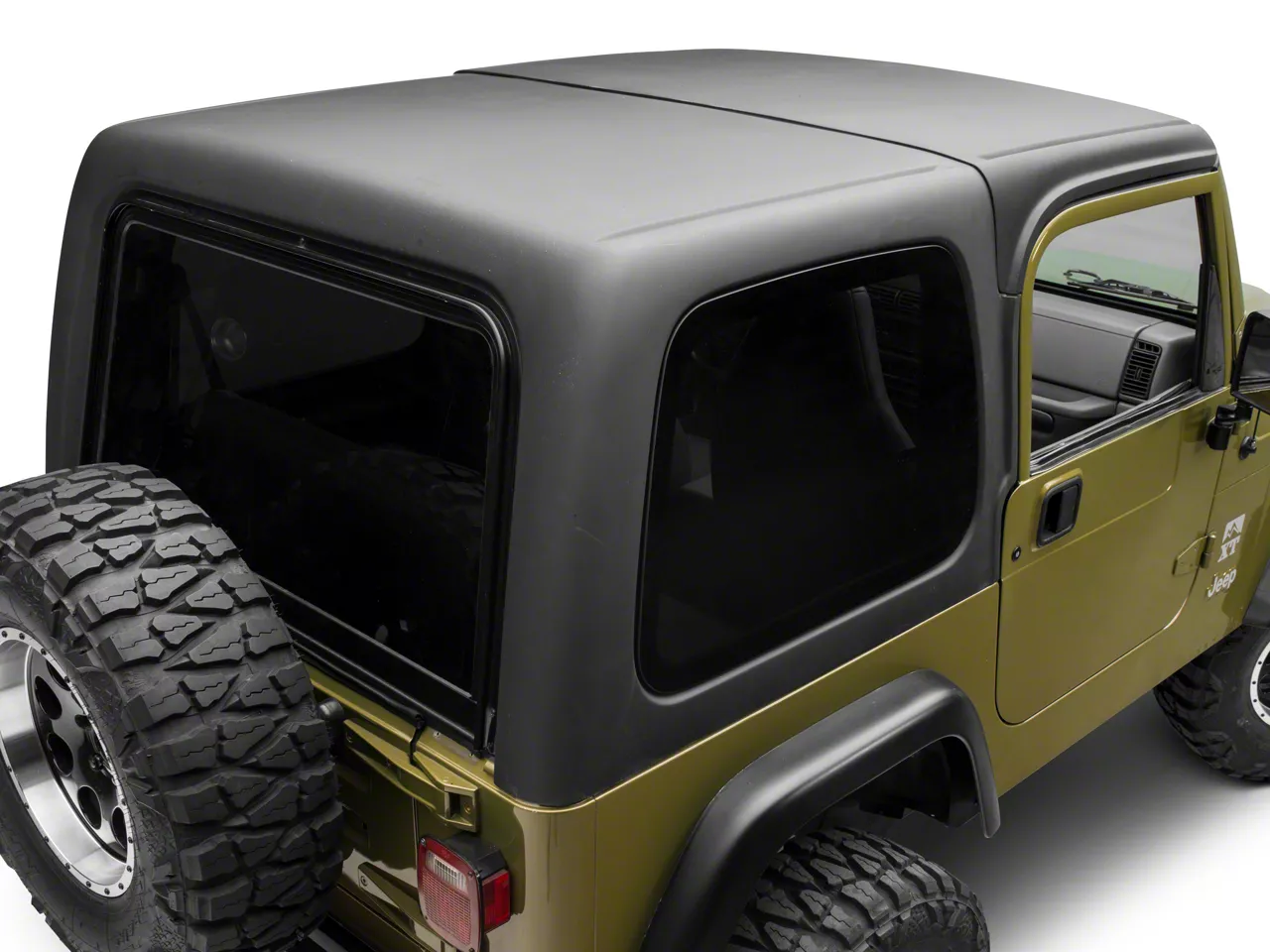 Jeep Wrangler Two-Piece Hard Top for Full Doors (97-06 Jeep Wrangler TJ