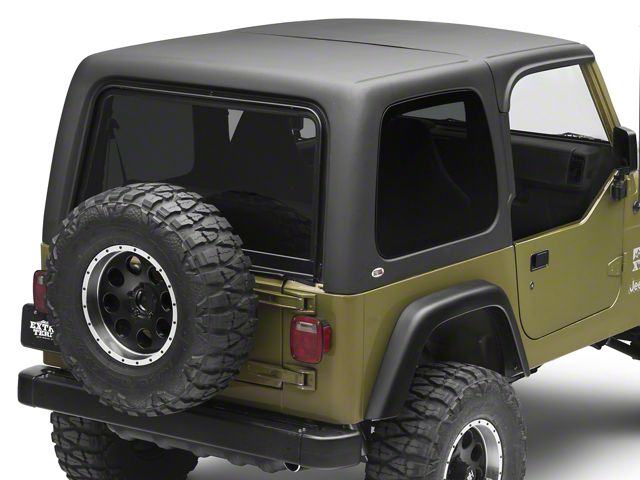 Two-Piece Hard Top for Half Doors (97-06 Jeep Wrangler TJ, Excluding Unlimited)