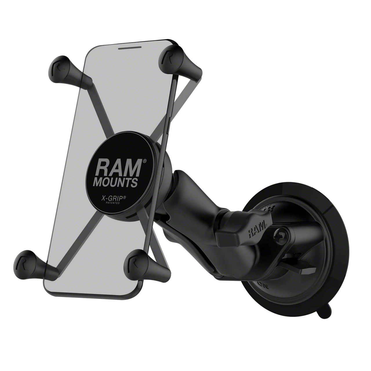 RAM Mounts Tundra X-Grip Large Phone Mount With Twist-Lock Suction Cup ...