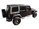 Premium Replacement Soft Top with Tinted Windows; Black Diamond (07-09 Jeep Wrangler JK 4-Door)