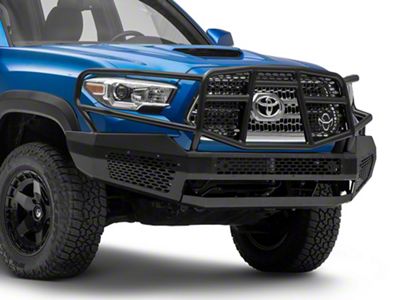 Ranch Hand Midnight Front Bumper with Grille Guard (16-23 Tacoma)