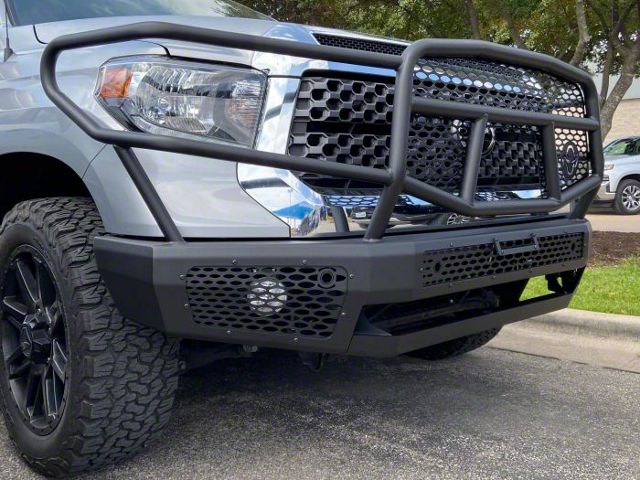 Ranch Hand Midnight Front Bumper with Grille Guard (14-21 Tundra)