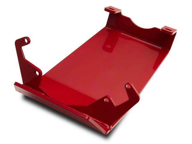 Rancho rockGEAR Dana 44 Front Differential Glide Plate; Red (07-18 Jeep Wrangler JK)