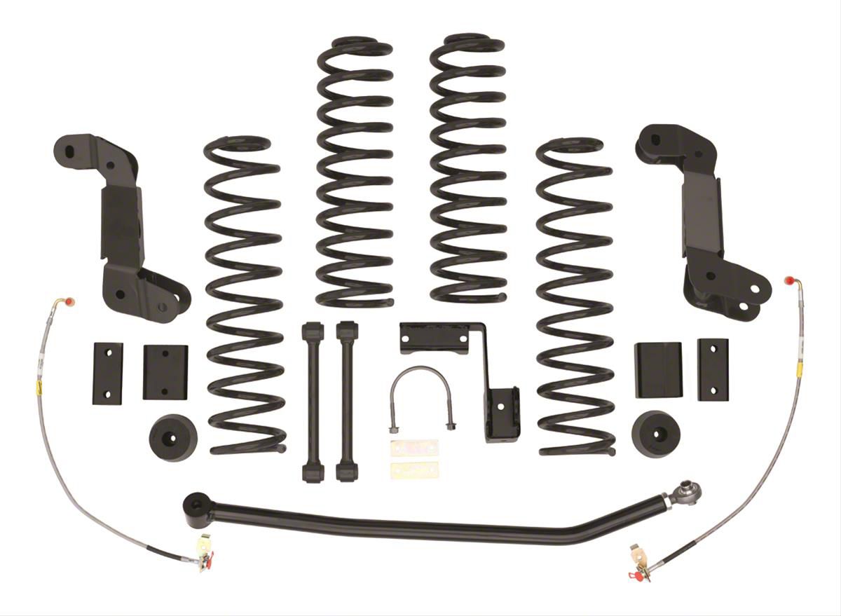 Rancho 4-Inch Sport Suspension Lift Kit (07-18 Jeep Wrangler JK)