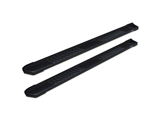 Raptor Series 6-Inch OEM Style Slide Track Running Boards; Black Textured (21-24 Bronco 4-Door)