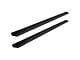 Raptor Series 5-Inch OEM Style Full Tread Slide Track Running Boards; Black Textured (05-23 Tacoma Access Cab)