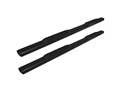 Raptor Series 5-Inch Oval Style Slide Track Running Boards; Black Textured (24-25 Tacoma XtraCab)