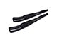 Raptor Series 5-Inch OE Style Curved Oval Side Step Bars; Black (04-24 Titan Crew Cab)