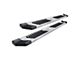 Raptor Series 6-Inch OEM Style Slide Track Running Boards; Brushed Aluminum (04-24 Titan King Cab)