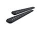 Raptor Series 6.50-Inch Sawtooth Slide Track Running Boards; Black Textured (04-24 Titan King Cab)