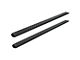 Raptor Series 6.50-Inch Sawtooth Slide Track Running Boards; Black Textured (22-24 Tundra Double Cab)