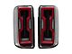 Raxiom Axial Series LED Tail Lights; Black Housing; Clear Lens (21-24 Bronco w/ Factory Halogen Tail Lights)