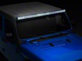 Raxiom 52-Inch Dual Row LED Light Bar with Windshield Mounting Brackets (20-25 Jeep Gladiator JT, Excluding Mojave)