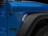 Raxiom Axial Series LED Fender Vent Sidemarker; Smoked (20-25 Jeep Gladiator JT)