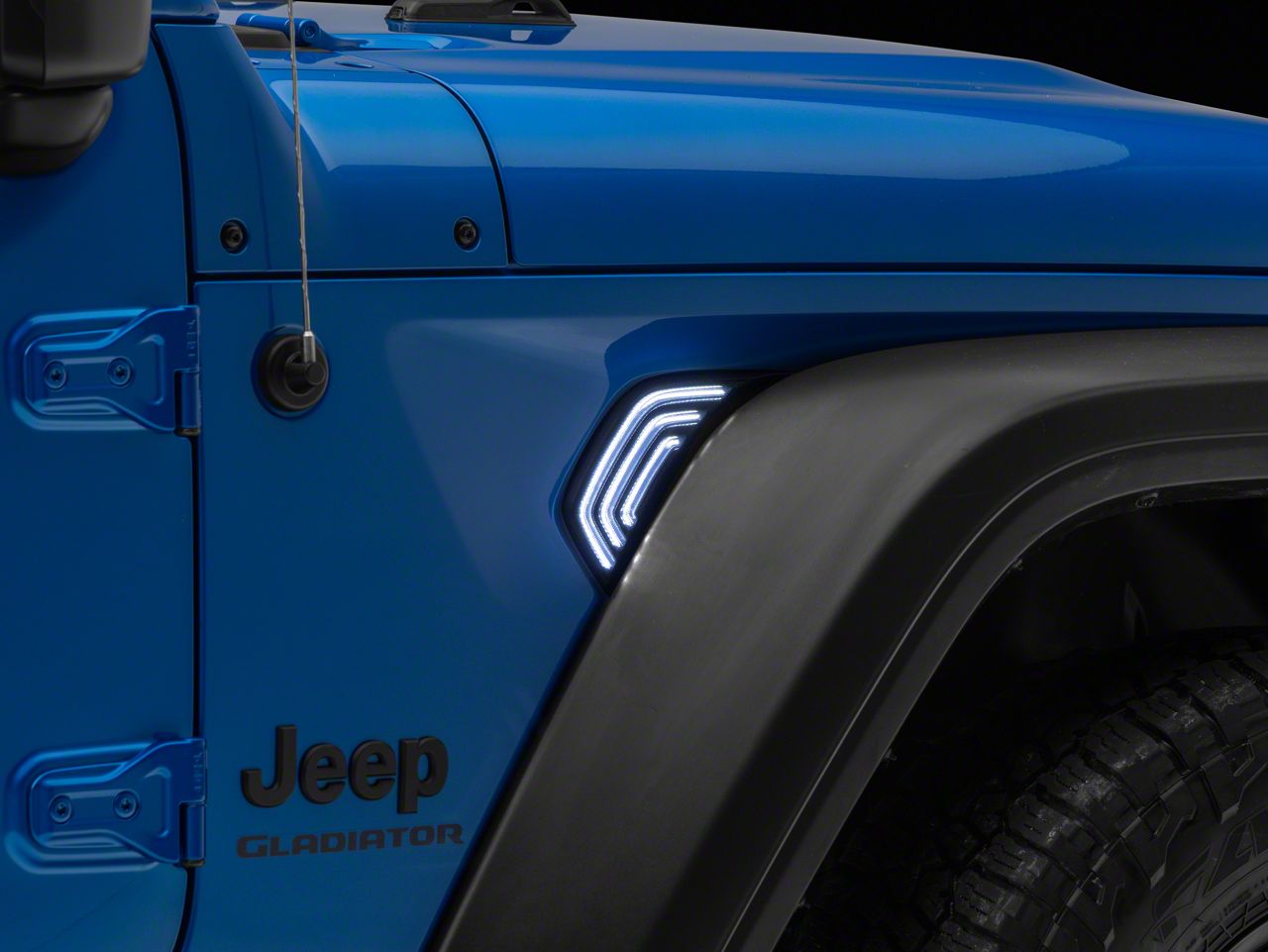 Raxiom Jeep Gladiator Axial Series Sequential LED Fender Vent ...