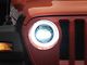 Raxiom 9-Inch LED Headlights with DRL and Turn Signals; Black Housing; Clear Lens (18-24 Jeep Wrangler JL)