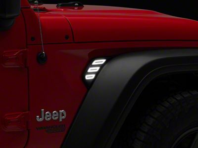 Raxiom Axial Series LED Fender Lights with Sequential Turn Signal Function (18-24 Jeep Wrangler JL)