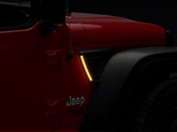 Raxiom LED Fender Vent Lighting with DRL and Turn Signal (18-25 Jeep Wrangler JL)