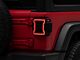 Raxiom LED Tail Lights; Red Housing; Smoked Lens (18-24 Jeep Wrangler JL w/ Factory Halogen Tail Lights & w/o Blind Spot Detection)