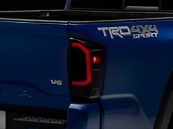 Raxiom Axial Series LED Tail Lights; Black Housing; Smoked Lens (16-23 Tacoma)