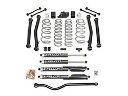 ReadyLIFT 3.50-Inch Front / 3-Inch Rear Terrain Flex 4-Arm Lift Kit with Falcon 2.1 Shocks (18-24 2.0L or 3.6L Jeep Wrangler JL Rubicon)