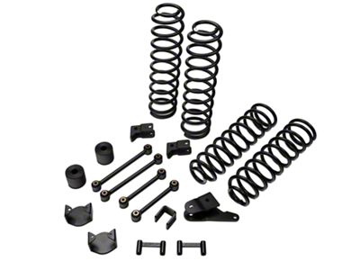 ReadyLIFT 4-Inch Front / 3-Inch Rear SST Suspension Lift Kit (07-18 Jeep Wrangler JK)