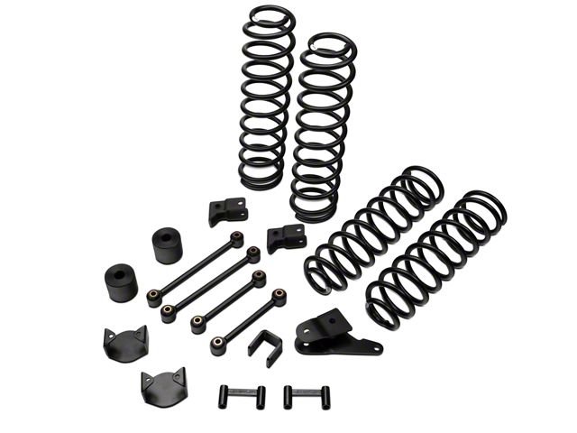 ReadyLIFT 4-Inch Front / 3-Inch Rear SST Suspension Lift Kit (07-18 Jeep Wrangler JK)