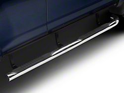 RedRock 3-Inch Side Step Bars; Stainless Steel (10-13 4Runner SR5; 10-24 4Runner Limited, Nightshade, TRD Sport)