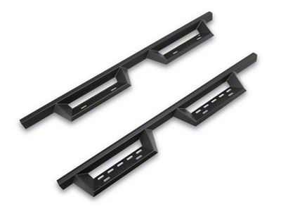 RedRock 4-Inch Drop TC1 Running Boards; Textured Black (10-24 4Runner, Excluding Limited, Nightshade, TRD Sport & 10-13 SR5)