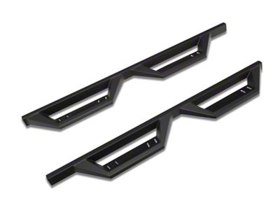 RedRock TC2 Drop Step Running Boards; Textured Black (10-24 4Runner, Excluding Limited, Nightshade, TRD Sport & 10-13 SR5)