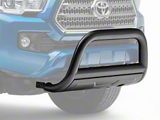 Barricade 3.50-Inch Oval Bull Bar with Skid Plate; Black (16-23 Tacoma)