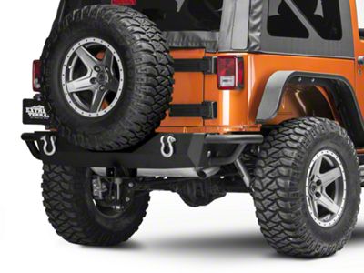 RedRock Full Width HD Rock Crawler Rear Bumper (07-18 Jeep Wrangler JK)