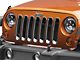 RedRock Grille Inserts; Chrome (07-18 Jeep Wrangler JK)